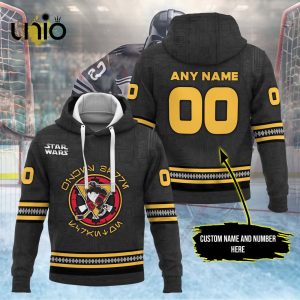 Custom Wilkes-Barre Scranton 2024 AHL Black Hoodie 3D