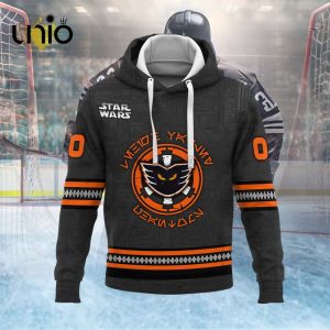 Custom Lehigh Valley Phantoms 2024 AHL Grey Hoodie 3D