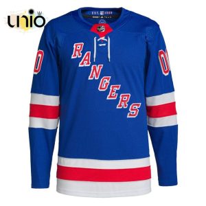 New York Rangers Home Primegreen Pro Custom Hockey Jersey