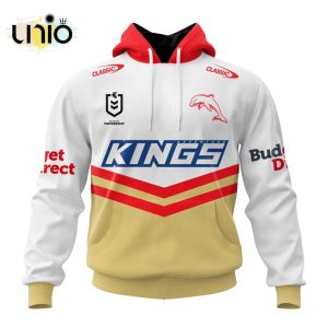 NRL Dolphins 2024 Away Kits Hoodie