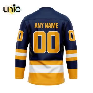 Custom Erie Otters Home Hockey Jersey