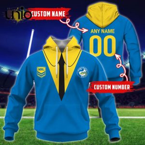 NRL Parramatta Eels Custom Name Hoodie