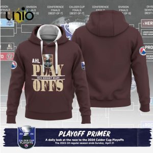 Custom Hershey Bears Playoffs 2024 AHL Primer Hoodie 3D