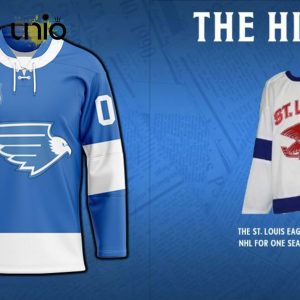 St. Louis Blues – Special Heritage Hockey Jersey Concepts With Team Logo