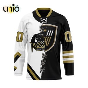 Custom Vancouver Warriors Mix Retro And Home Hockey Jersey