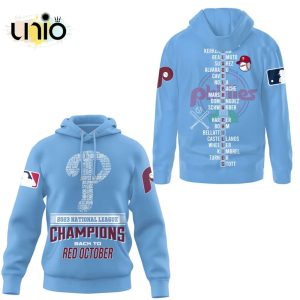 Philadelphia Phillies Special 2023 NL East Division Champions Blue Hoodie