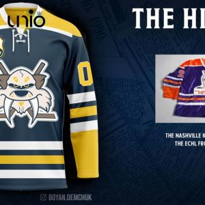 Nashville Predators – Special Heritage Hockey Jersey Concepts With Team Logo