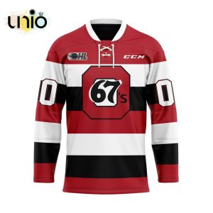 Custom Ottawa 67’s Home Hockey Jersey