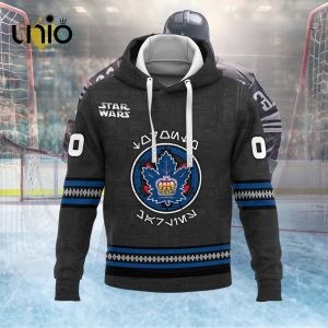 Custom Toronto Marlies 2024 AHL Black Hoodie 3D