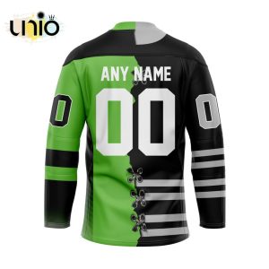 Custom Saskatchewan Rush Mix Retro And Home Hockey Jersey