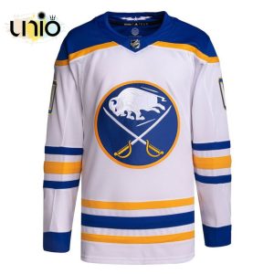 Buffalo Sabres Away Pro Primegreen Custom Hockey Jersey