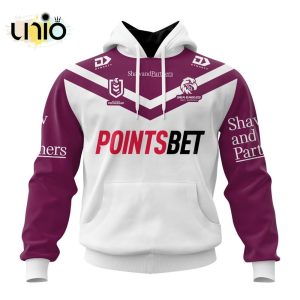 NRL Manly Warringah Sea Eagles 2024 Away Kits Hoodie