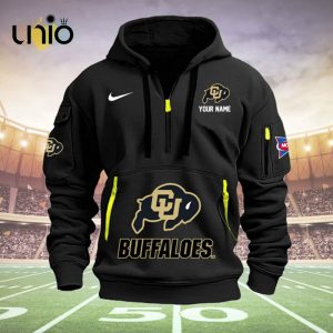 Custom Buffalo Bulls Football NCAA Black Hoodie