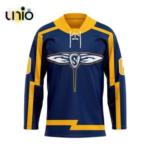 Georgia Swarm – Special Reverse Retro Pattern Hockey Jersey