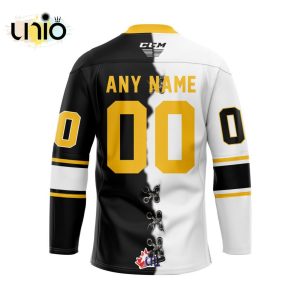 Custom Sarnia Sting Mix Home And Away Hockey Jersey