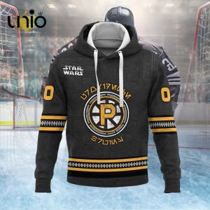 Custom Providence Bruins 2024 AHL Grey Hoodie 3D