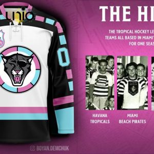 Florida Panthers – Special Heritage Hockey Jersey Concepts With Team Logo