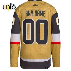 Vegas Golden Knights Home Primegreen Custom Hockey Jersey