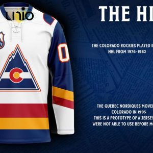 Colorado Avalanche – Special Heritage Hockey Jersey Concepts With Team Logo