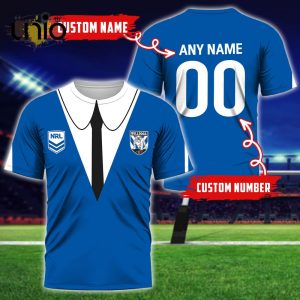 NRL Canterbury-Bankstown Bulldogs Custom Name Hoodie