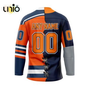 Custom Flint Firebirds Mix Home And Retro Hockey Jersey