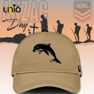 Custom NRL Dolphins ANZAC Day Hoodie