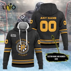 Custom Providence Bruins 2024 AHL Grey Hoodie 3D