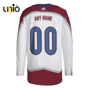 Colorado Avalanche Away Custom Primegreen Pro Hockey Jersey