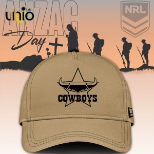 Custom NRL NQ Cowboys ANZAC Day Hoodie