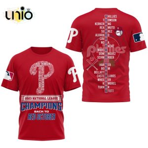 Philadelphia Phillies Special 2023 NL East Division Champions Red Hoodie