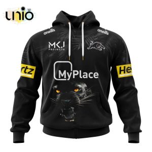 NRL Penrith Panthers 2024 Warm Up Kits Hoodie