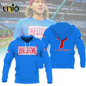 MLB Philadelphia Phillies Ya Gotta Believe Blue Hoodie