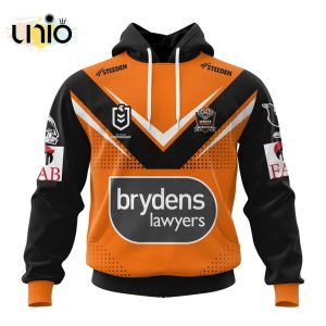 NRL Wests Tigers 2024 Away Kits Hoodie