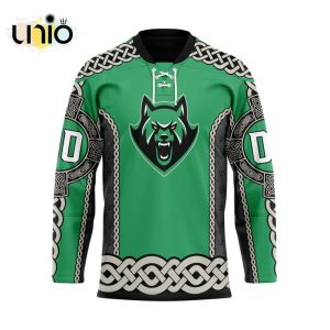 Albany FireWolves St Patrick Day Custom Team Hockey Jersey