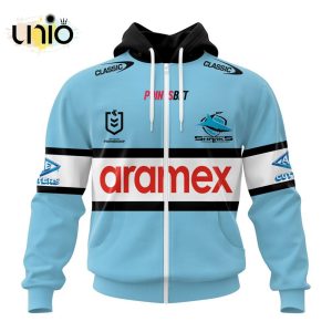 NRL Cronulla-Sutherland Sharks 2024 Home Kits Hoodie