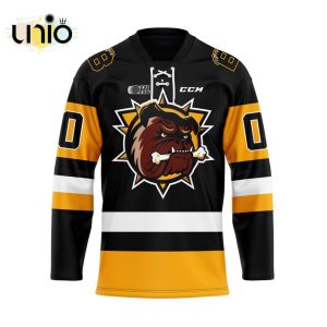 Custom Brantford Bulldogs Home Hockey Jersey