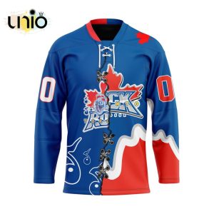 Custom Toronto Rock Mix Retro And Home Hockey Jersey