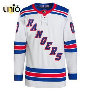 New York Rangers Away Primegreen Pro Custom Hockey Jersey