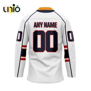 Custom Barrie Colts Away Hockey Jersey