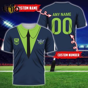 NRL Canberra Raiders Custom Name Hoodie