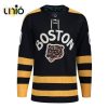 Boston Bruins 100th Anniversary Primegreen Custom Hockey Jersey