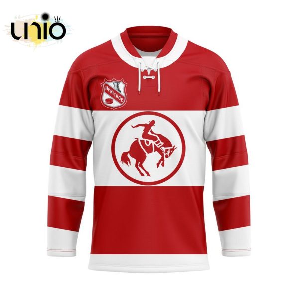 Calgary Flames – Special Heritage Hockey Jersey Concepts With Team Logo