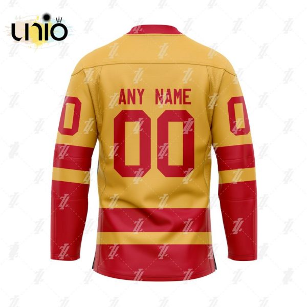 Calgary Flames Specialized Flying Jersey X Morden Stadium Hockey Jersey