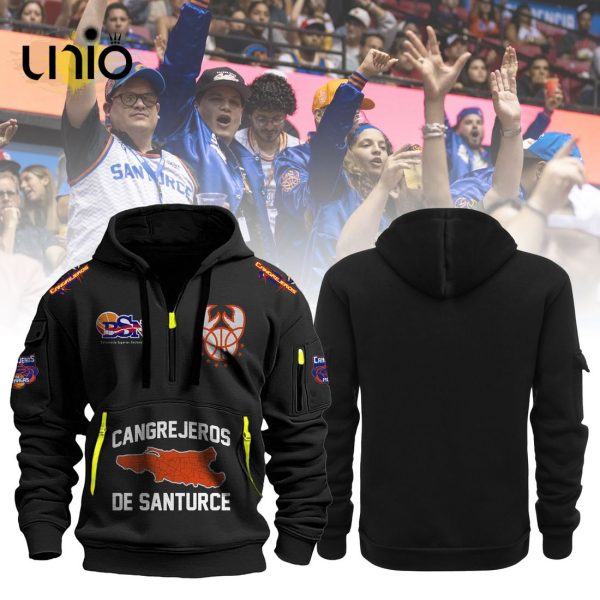 Cangrejeros de Santurce Black Hoodie, Cap