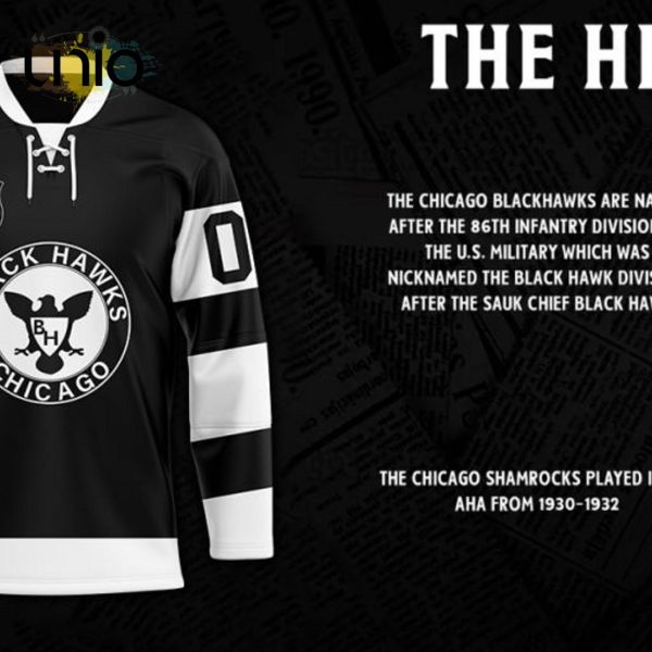 Chicago BlackHawks – Special Heritage Hockey Jersey Concepts With Team Logo