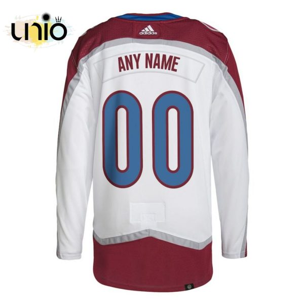 Colorado Avalanche Away Custom Primegreen Pro Hockey Jersey