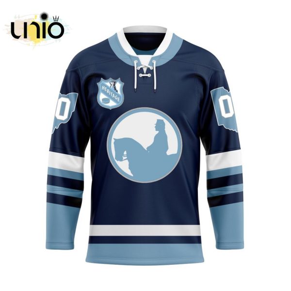 Columbus Blue Jackets – Special Heritage Hockey Jersey Concepts With Team Logo