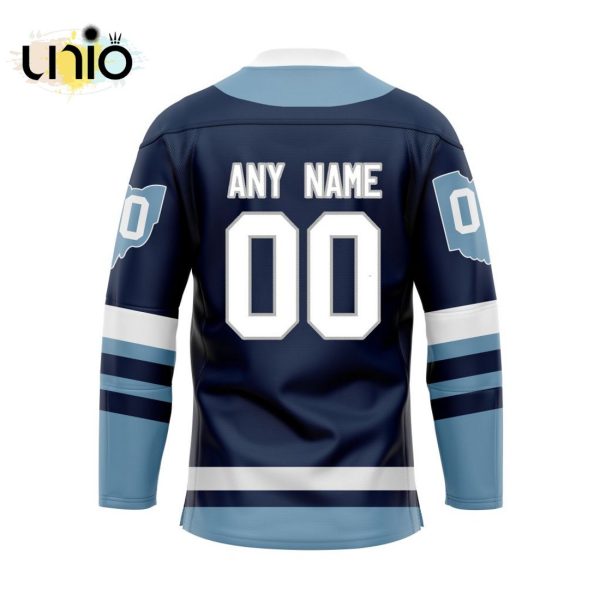 Columbus Blue Jackets – Special Heritage Hockey Jersey Concepts With Team Logo