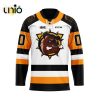 Custom Barrie Colts Away Hockey Jersey