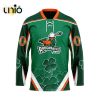 Custom Buffalo Bandits Team Hockey Jersey For St.Patrick Day